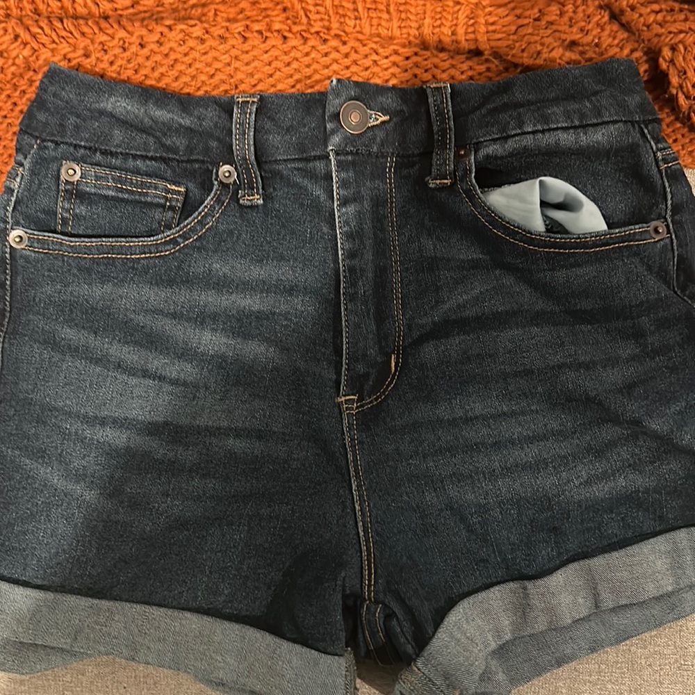 No Boundaries Denim Shorts